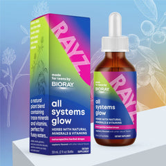 BIORAY RAYZ All Systems Glow raspberry use by teens in daily routine