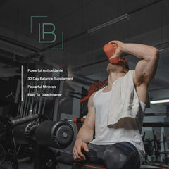 BioRebalance Restore label closeup with key ingredients highlighted