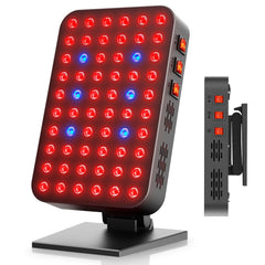 Bioredrlt red-blue light panel for body use boosts relaxation and recovery after workouts.