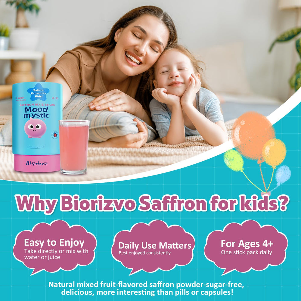 Biorizvo sugar-free plant-based formula in kid-friendly sachets
