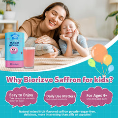Biorizvo sugar-free plant-based formula in kid-friendly sachets