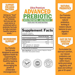 BioSchwartz ingredients list highlighting organic rice bran for digestive balance