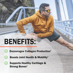 BioSchwartz hyaluronic acid ingredient panel illustrating joint lubrication support