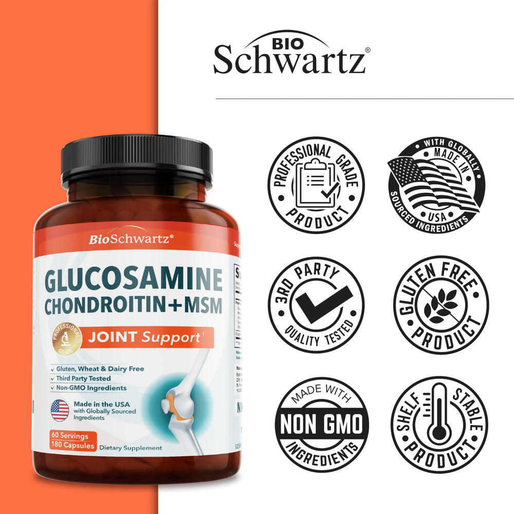 BioSchwartz usa manufactured label communicates strict quality standards