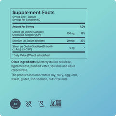 Biosil Healthy Aging glow concept with skin, hair, and nails.