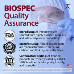 BIOSPEC Glucose-IR biotin 10mg tablet showing label and potency.