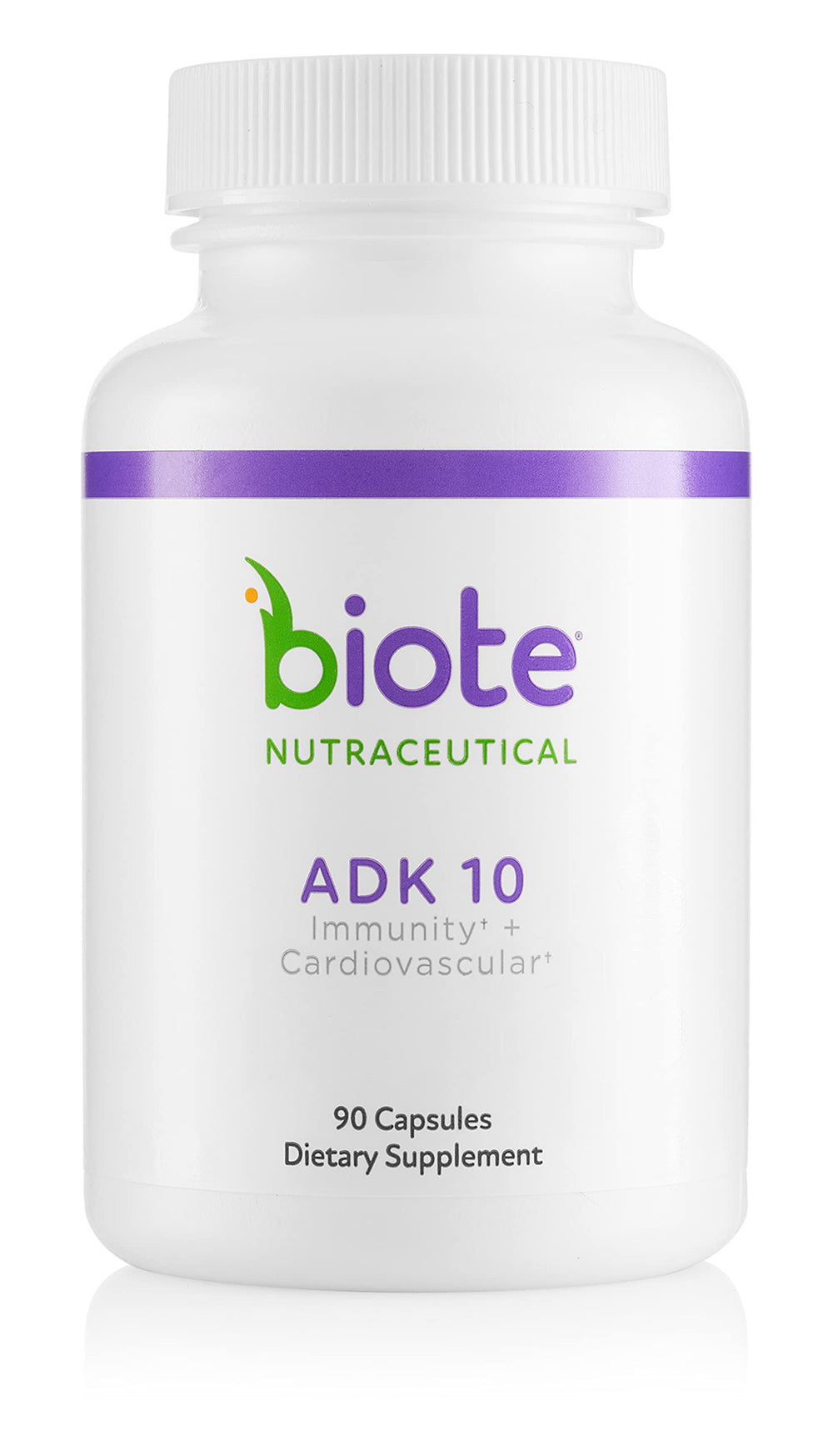 Biote ADK 10 immunity bottle front for daily immune support