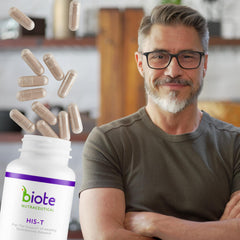Biote HIS-T daily-use scene in a morning routine
