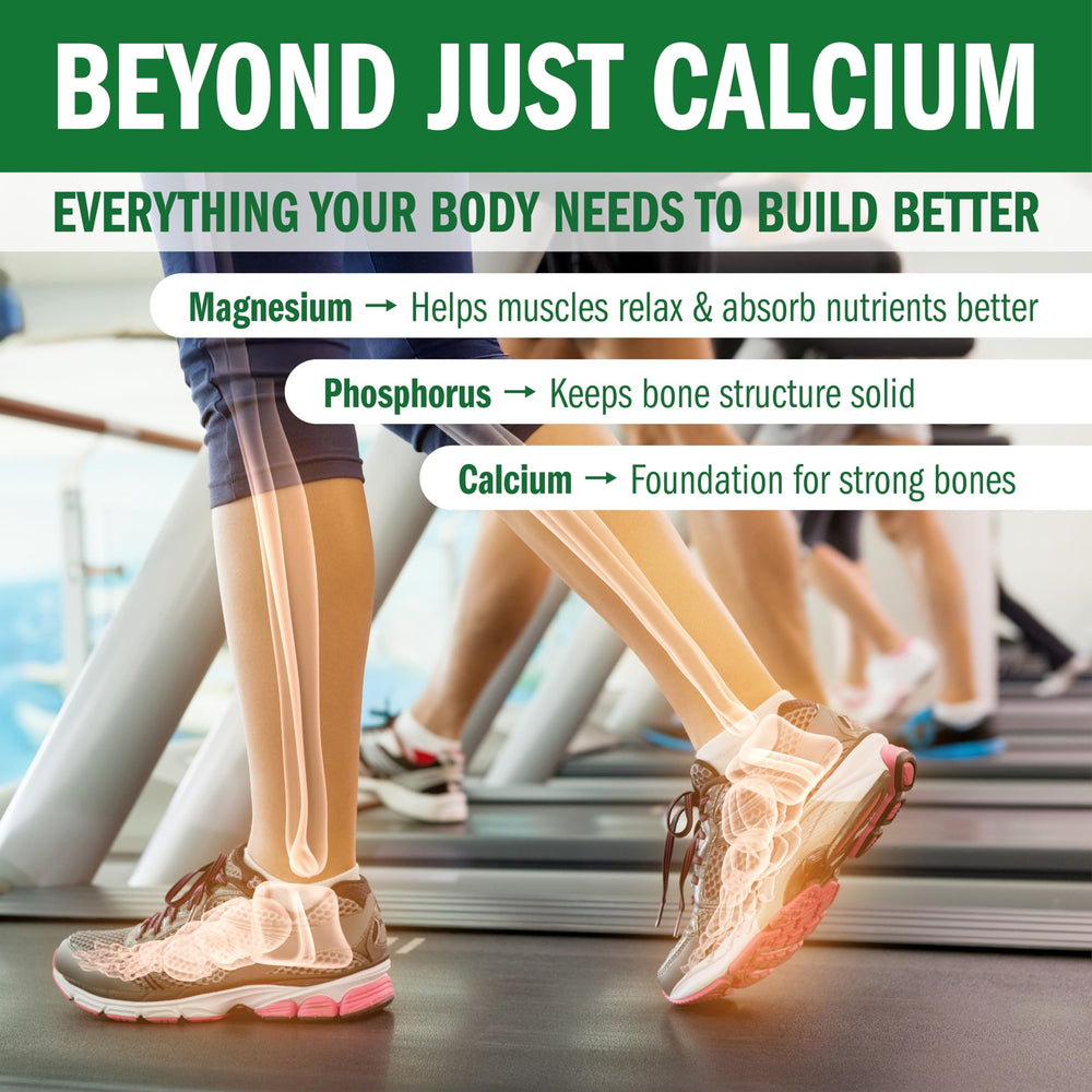 Biotek Pro-Cal label close-up highlighting D3, phosphorus, and magnesium blend.