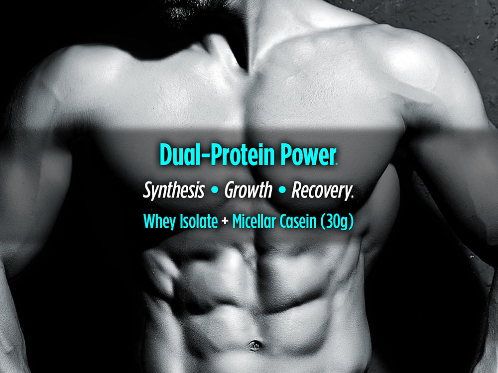 Biotest Metabolic Drive Protein Vanilla label detail showcasing nutrition info.