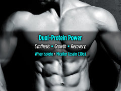 Biotest Metabolic Drive Protein Vanilla label detail showcasing nutrition info.
