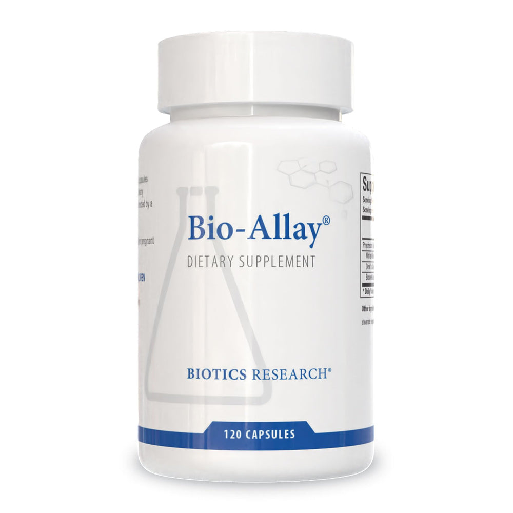 Biotics Research Bio Allay bottle front showcases joint support features