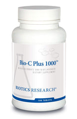 Biotics Research Bio C Plus 1000 bottle front view highlighting antioxidant support