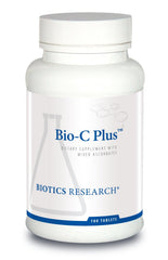 Biotics Research Bio C Plus bottle front view highlighting supplement features