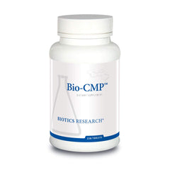 Biotics Research Bio CMP bottle with tablets supports electrolyte balance and muscle comfort.