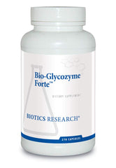 Biotics Research Bio Glycozyme Forte bottle shown for metabolic support