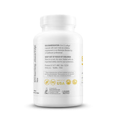 Biotics Research Biomega-1000 USA manufacturing label underscoring GMP compliance
