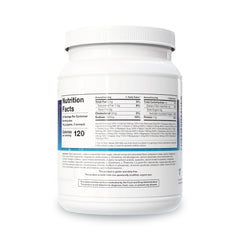 NutriClear Chocolate powder poured into a glass for detox support.