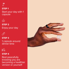 BiotiQuest Heart Center dosage instructions support a simple daily routine.