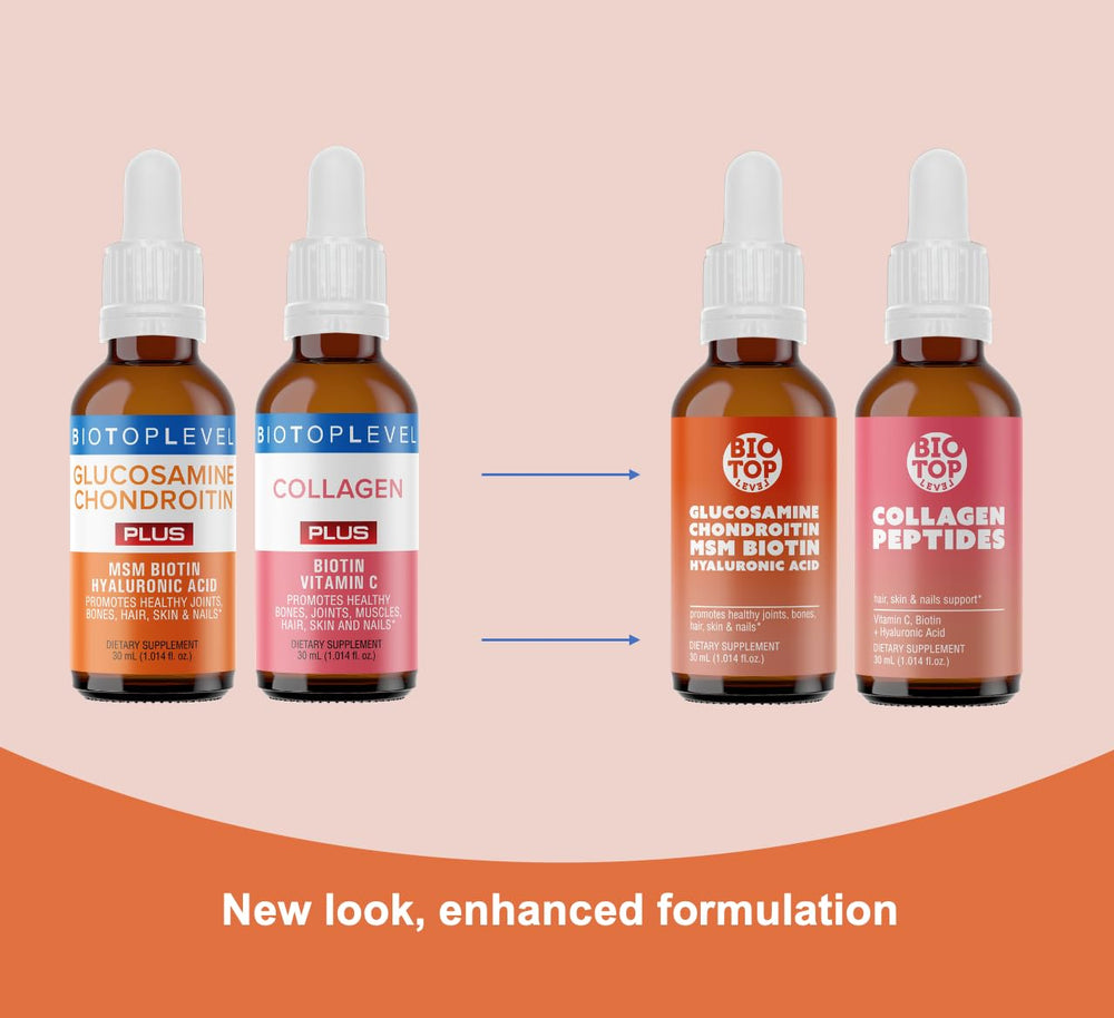 BIOTOPLEVEL liquid form drops for fast uptake under the tongue