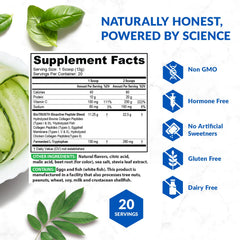 BioTrust Ageless Multi Collagen Fruit Punch in a glass demonstrates vibrant flavor and mixability.