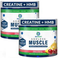 BioTrust Ageless Muscle powder scoop in canister for quick, precise serving