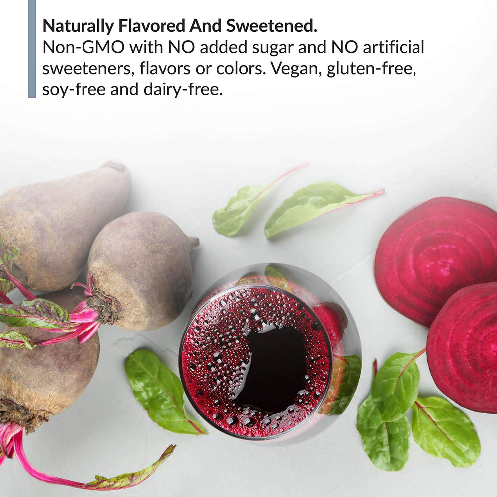 BioTrust Eternal Reds container on kitchen counter conveys premium quality.