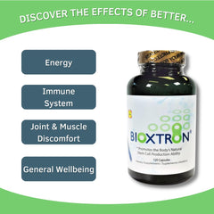 Bioxtron joint-support capsule emphasizes daily mobility and comfort potential.
