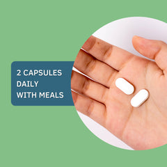 Bioxtron Natural AFA Stem Cell Supplement capsules closeup showing daily dosage