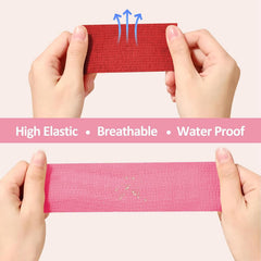 BIRDDIE 1-inch bandage roll close-up, breathable fabric for comfortable wraps