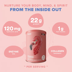 Birdman Fitmingo ingredients with inositol and hyaluronic acid for daily nutrition
