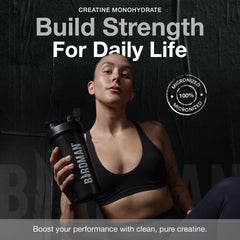 Birdman creatine powder scoop helps precise daily dosing for post-workout recovery