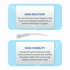 Bistras Oxygen Tubing premium materials ensure durable daily use