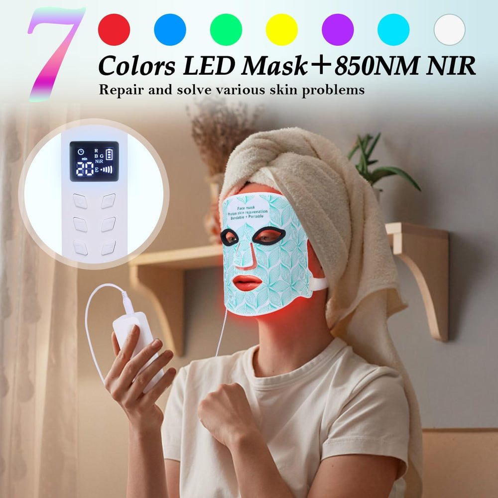 Biufish LED grid inside mask delivers even coverage across the face