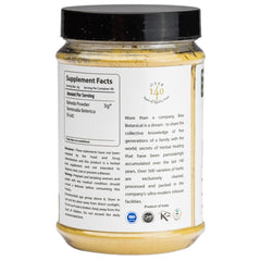 bixa BOTANICAL Bibhitaki powder pour spoon for easy daily dosing after meals