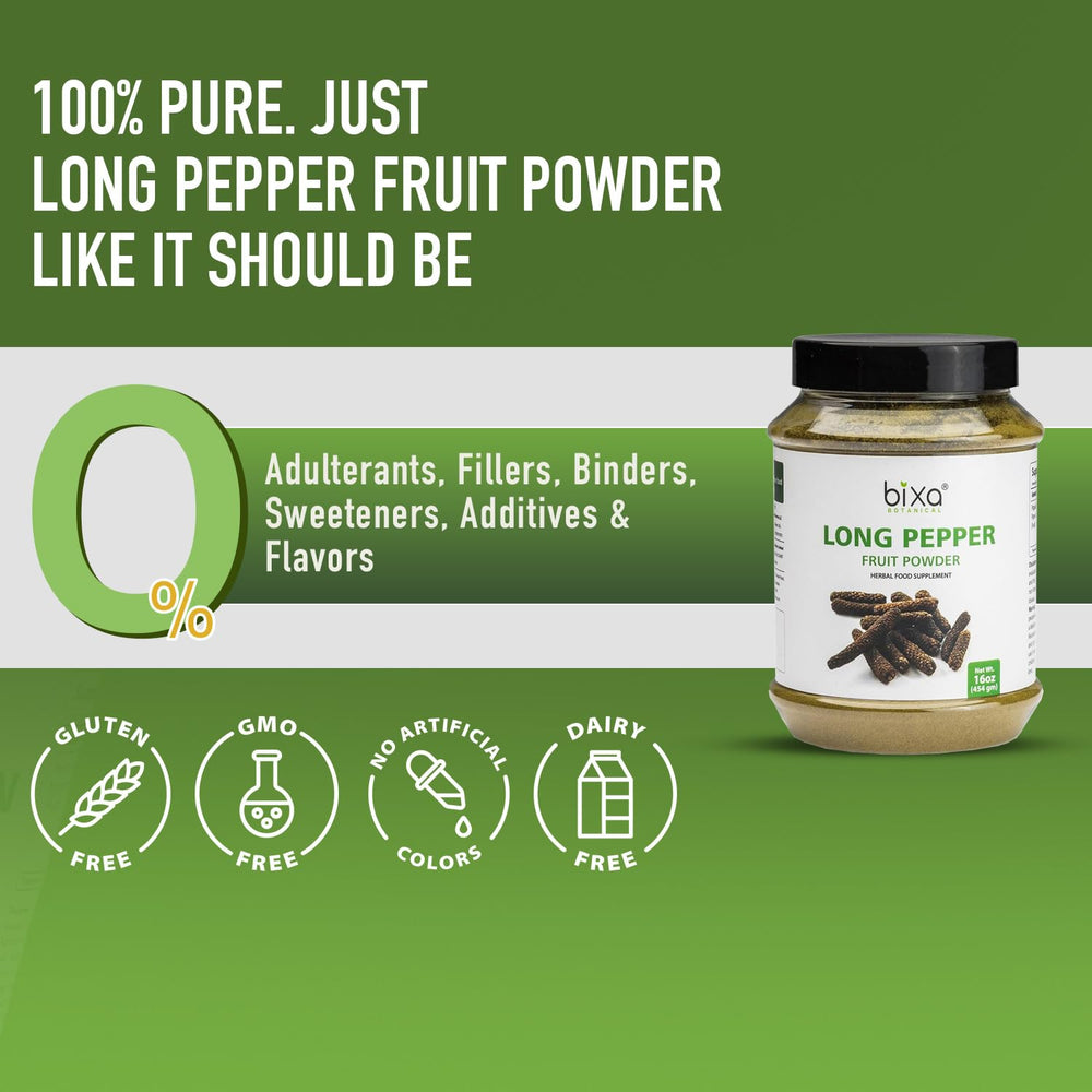 Bixa Botanical Pippali powder in curries to enhance Malabar dishes.