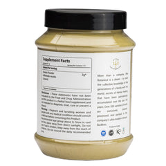 Bixa Botanical Vasaka powder label, gluten-free option for recipes.