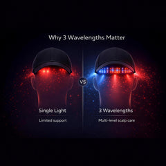 BJR home use panel emits wavelengths for potential comfort and skin vitality.