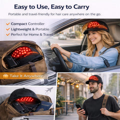 BJR red light therapy device lightweight design enabling easy daily use