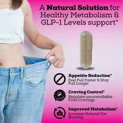 Close-up of Black Forest GLP-1 Booster label highlighting 3260mg