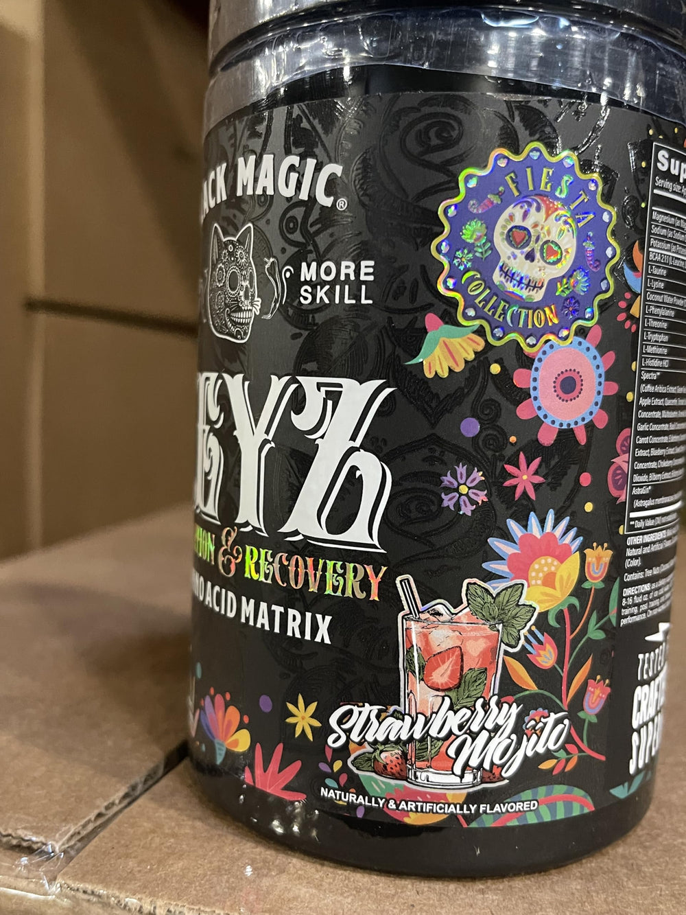 Black Magic Keyz powder scoop for precise amino acid intake