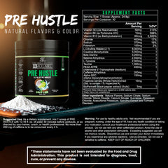 BLACKLABEL PRE Hustle V3 Coconut Lime powder ready to mix for quick energy