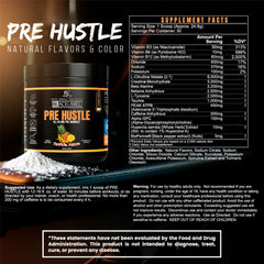 Pouring PRE Hustle V3 tropical fusion shows smooth mixing
