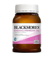 Blackmores Evening Primrose Oil bottle highlighting omega-6 source for daily wellness.