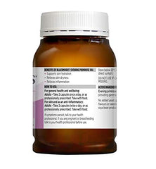 Close-up of Blackmores EPO capsules, convenient omega-6 and GLA source.