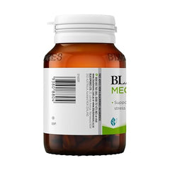 Close-up of Blackmores Mega B Complex capsules for steady energy support.