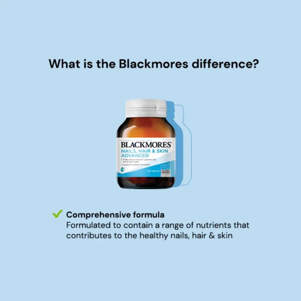 Blackmores bottle front view for everyday beauty routine