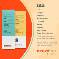 BLDG ACTIVE Skin Repair in a medicine cabinet for easy access