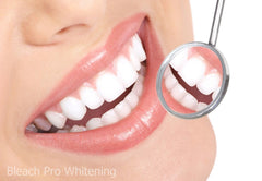 Bleach Pro Whitening syringes with clear labeling for accurate dosing.