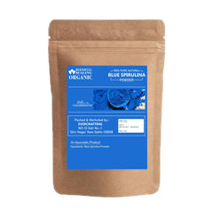 Blessfull Healing blue spirulina powder spoon, easy measuring for quick color boosts